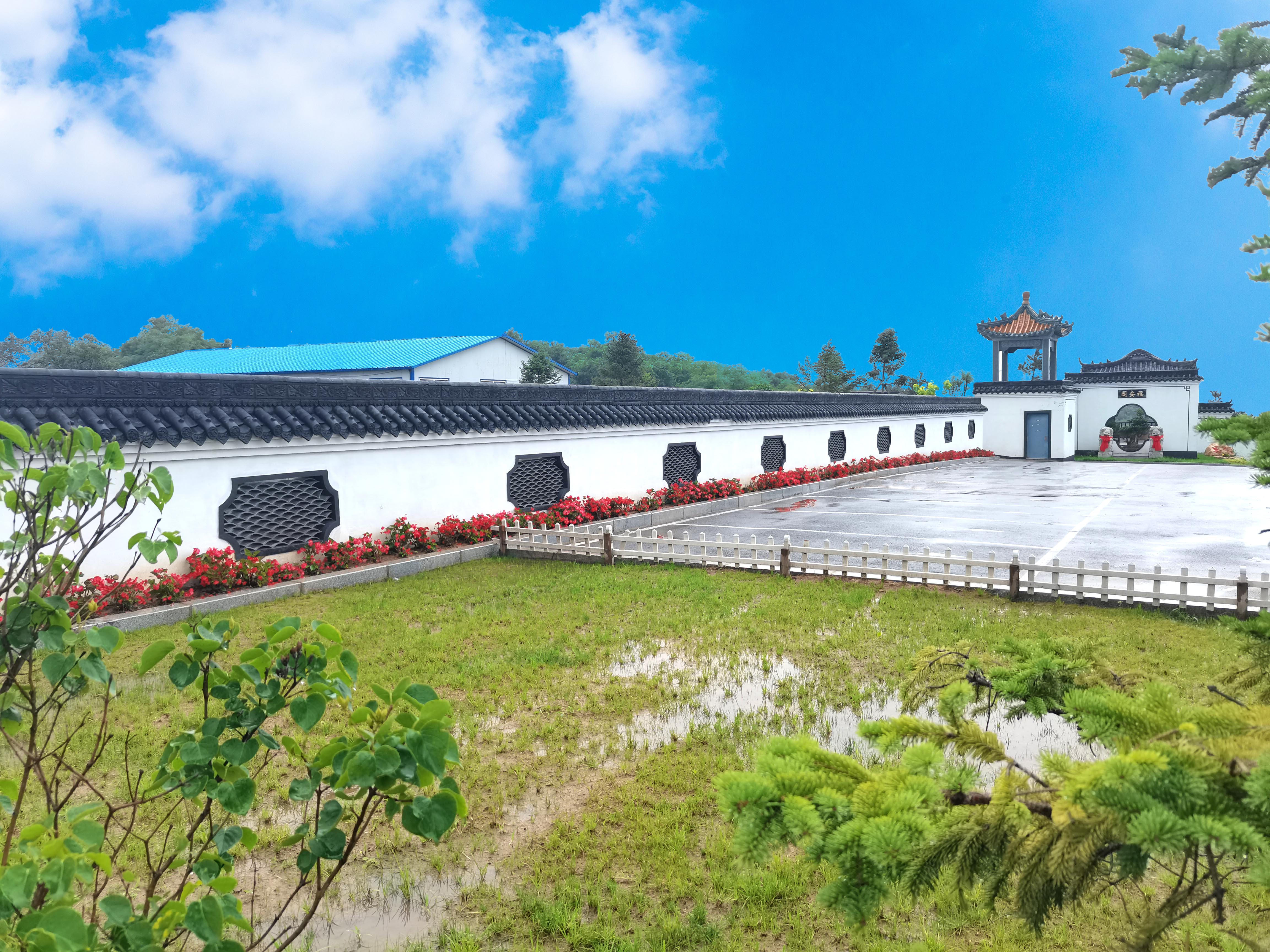 抚顺福山公墓园区山水格局规划